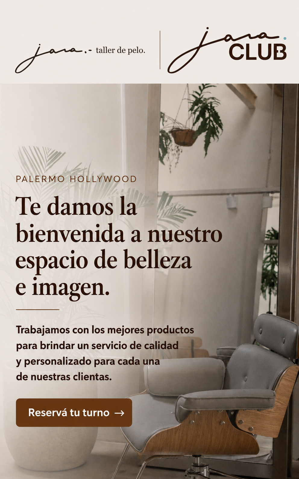 jara - taller de pelo, espacio de belleza e imagen en Palermo Hollywood